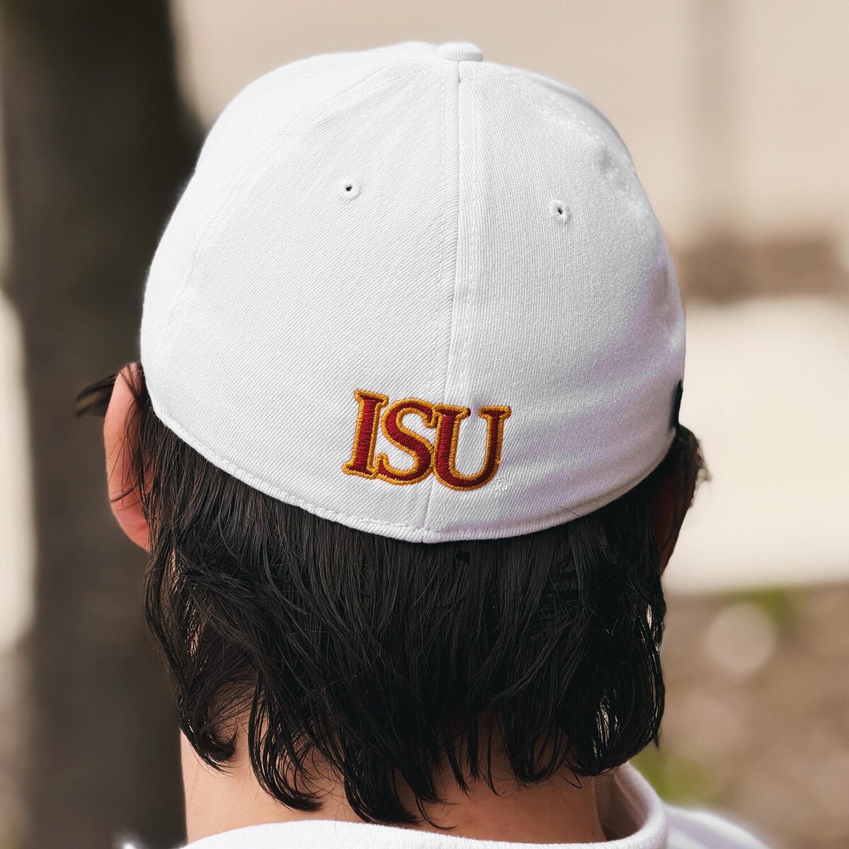 Legacy Punching Cy White Fitted Hat